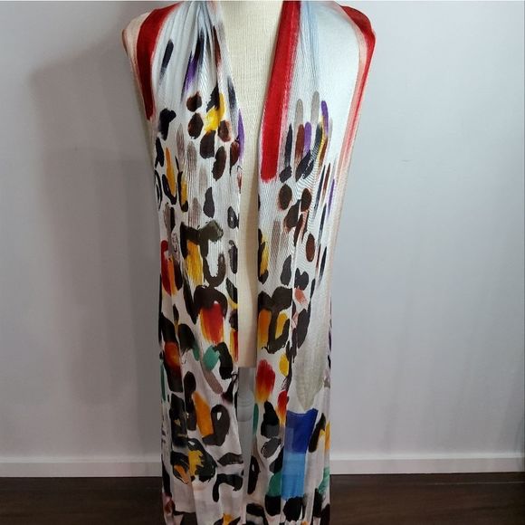 ADORE Women's Colorful Vest Wrap Size M